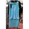 Image 1 : BLUE SUMMER DRESS SIZE L WITH TAGS
