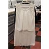 Image 1 : WHITE SUMMER DRESS SIZE L WITH TAGS