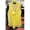 Image 1 : TRINITY YELLOW SLEEVELESS SIZE SMALL W/TAGS