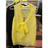 Image 1 : TRINITY YELLOW SLEEVELESS SIZE MEDIUM W/TAGS