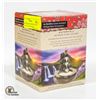 Image 2 : NEW SEALED WATERFALL CONE INCENSE HOLDER WITH 20