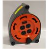 Image 1 : HDX 20FT RETRACTABLE EXTENSION CORD REEL WITH 4