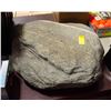 Image 1 : LARGE ROCK HANDCRAFTED BY MPHAWKS AT AKWESASNE 23"