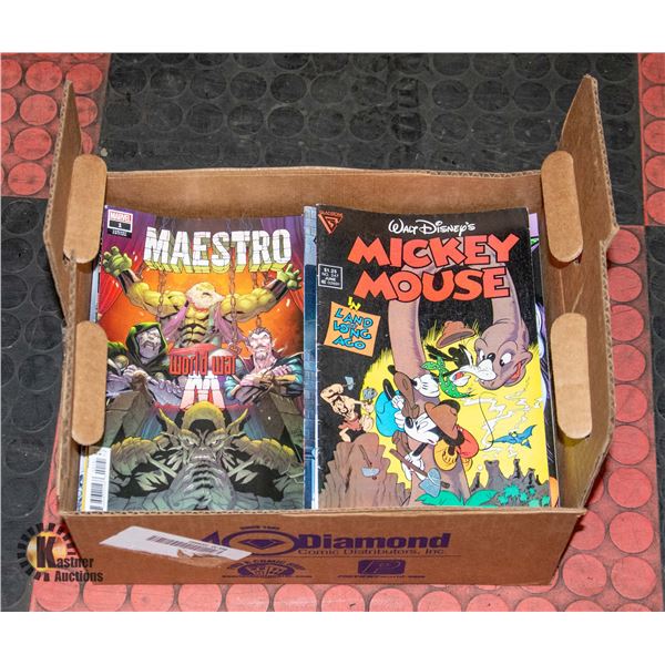 140+ ASSORTED COMICS