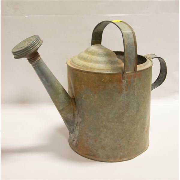 GALVANIZED WATERING CAN