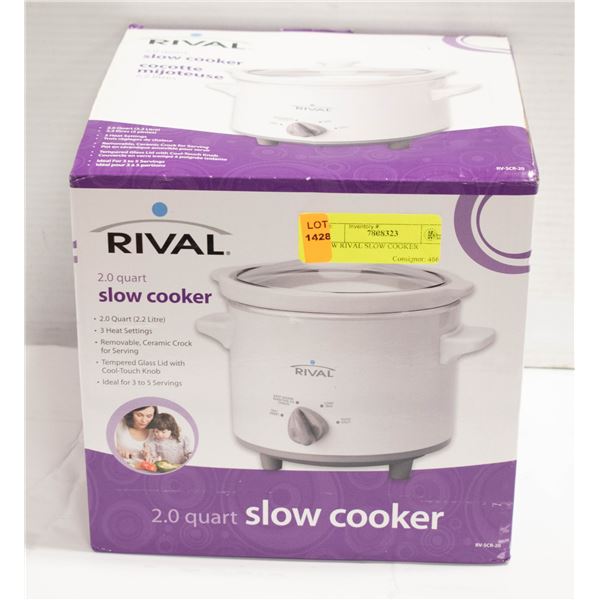 RIVAL SLOW COOKER IN BOX