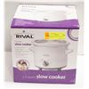 Image 1 : RIVAL SLOW COOKER IN BOX