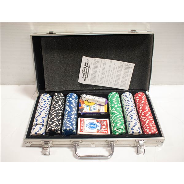 POKER SET 300 CHIPS