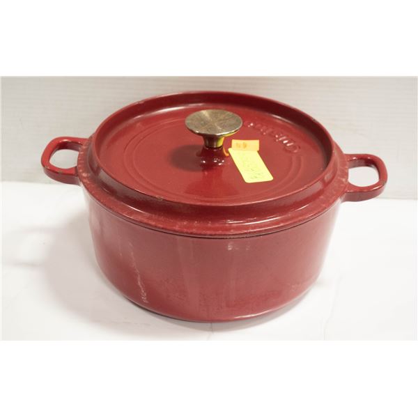 CAST IRON POT 4QT WITH LID