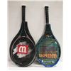 Image 1 : BOX WITH 2 WILSON TENNIS RACKETS INCL.