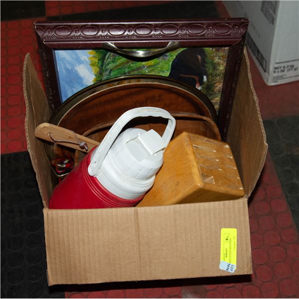 MIXED BOX OF KITCHEN ITEMS