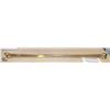 Image 1 : CURTAIN RODS BRUSHED GOLD EXTENDABLE 50-83"
