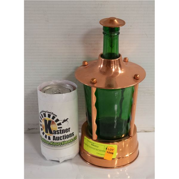 MUSICAL COPPER DECANTER