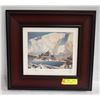 Image 1 : GROUP OF SEVEN SIGNED A.J. CASSON "THUNDERHEADS"