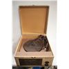 Image 1 : ANTIQUE SEABREEZE RECORD PLAYER W/45'S