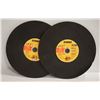 Image 1 : 2 NEW DEWALT CHOP SAW CUTTING WHEELS