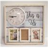 Image 1 : 16" THIS IS US CLOCK AND PICTURE DISPLAY