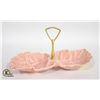 Image 1 : VINTAGE PINK CALIFORNIA POTTERY DIVIDED