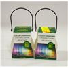 Image 1 : 2 COLOR CHANGING LED CITRONELLA CANDLES
