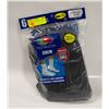 Image 1 : NEW BLACK CREW SOCKS 12-16 SIZE 6-PACK