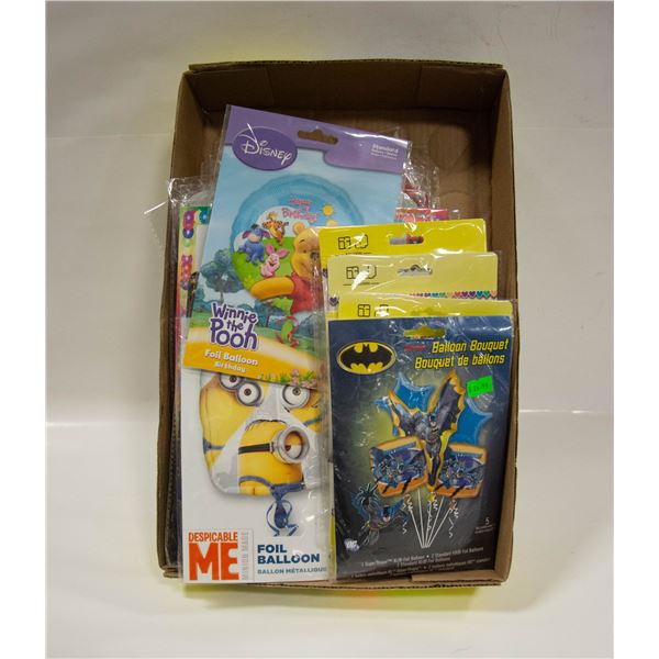 50+ FOIL THEME BALLOONS