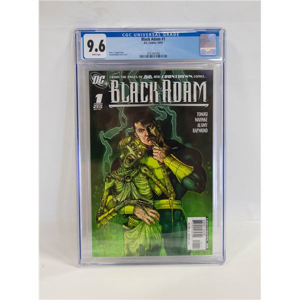 DC BLACK ADAM #1 CGC COMIC
