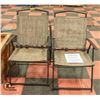 Image 1 : PAIR OF PATIO CHAIRS
