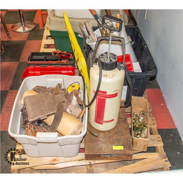 TOOLS ASSORTED HARDWARE MISC PALLET