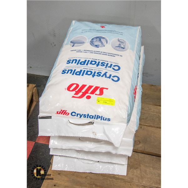 SIFTO CRYSTAL PLUS - SALT - 20KG X 4 BAGS