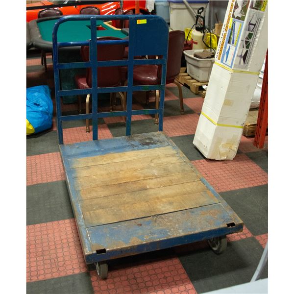 INDUSTRIAL PLATFORM PUSH CART