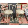 Image 1 : PAIR OF BAR HEIGHT CHAIRS