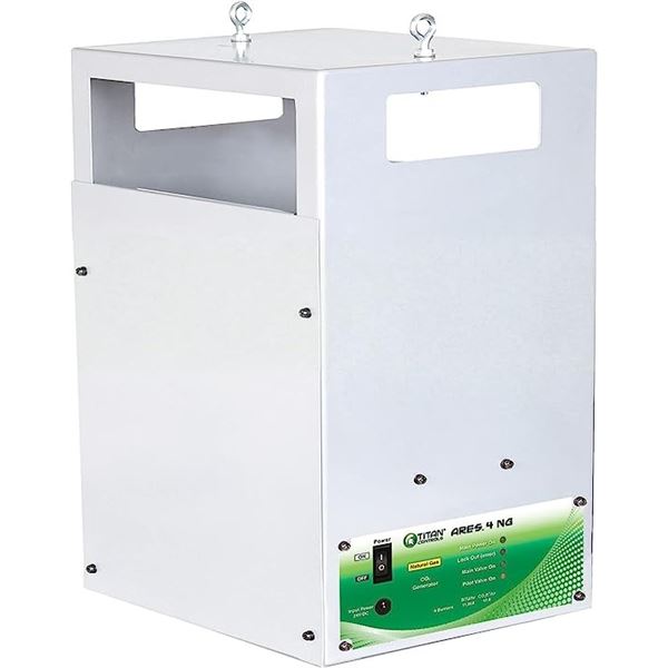 NEW UNPACKED TITAN CONTROLS ARES 4, 4 BURNER CO2