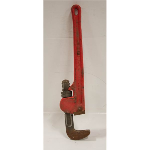 HUSKY 18 INCH PIPE WRENCH