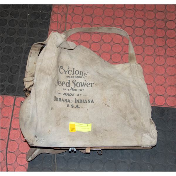 ANTIQUE SEED SOWER-ESTATE