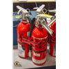 Image 1 : 3 5LB CERTIFIED, FULLY CHARGED FIRE EXTINGUISHERS
