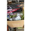 Image 4 : LOT OF NEW FACESHELD WITH CASTERS, COAXIAL CABLE, TONER, FURNITURE FEET AND MORE