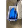 Image 3 : COLEMAN COOLER WITH 2 BLUE TARPS