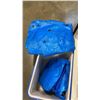 Image 4 : COLEMAN COOLER WITH 2 BLUE TARPS