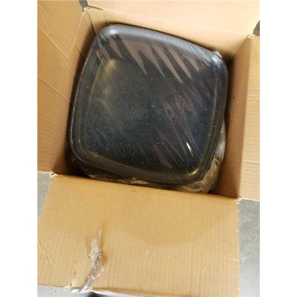 CASE OF PLASTIC SERVING TRAYS