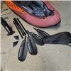 Image 2 : TOBIN SPORTS WAVEBREAK 2 SEATER KAYAK WITH FINS, PADDLES,SEATS AND PUMP