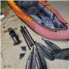 Image 3 : TOBIN SPORTS WAVEBREAK 2 SEATER KAYAK WITH FINS, PADDLES,SEATS AND PUMP