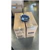 Image 2 : 2 CASES OF OCTAVIEW HINGED CONTAINERS
