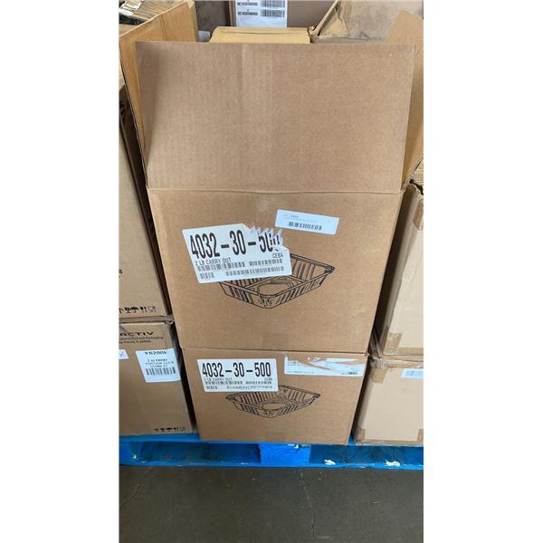 2 CASES OF NEW TO GO SHALLOW BOWLS