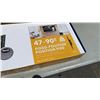 Image 3 : LARGE FULL MOTION 47" -84" TV MOUNT AND INSIGNIA 47"-90" FIXED WALL MOUNT - RETAIL $288