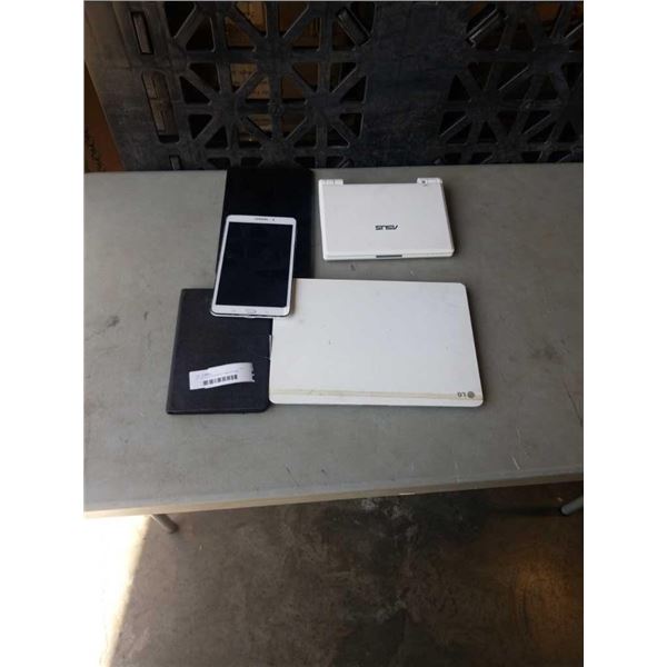 LOT OF LOST PROPERTY TABLETS AND LAPTOPS