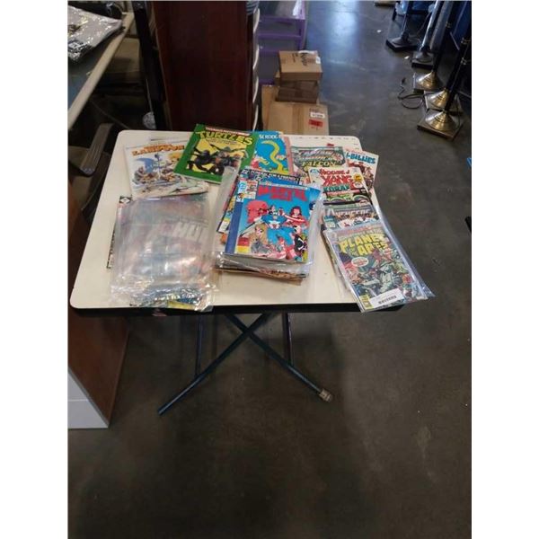 LOT OF VINTAGE COMICS AND MAGAZINES