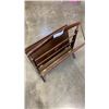 Image 2 : VINTAGE FOLDING MAGAZINE RACK