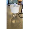 Image 2 : METAL FLOOR LAMP AND BRUSHED METAL TABLE LAMP