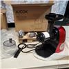 Image 2 : AS NEW AICOK SLOW JUICER AND AICOOK COFFEE GRINDER BOTH TESTED AND WORKING