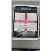 Image 2 : 3 NEW FLAG SINGLE SIZE FLEECE BLANKETS